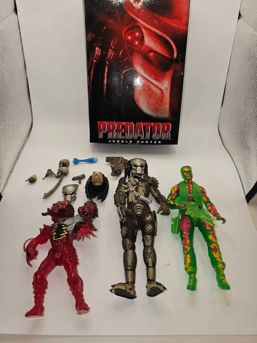 NECA PredatorJungle Hunter Dutch Camo Vintage Kenner Pred - Image 3