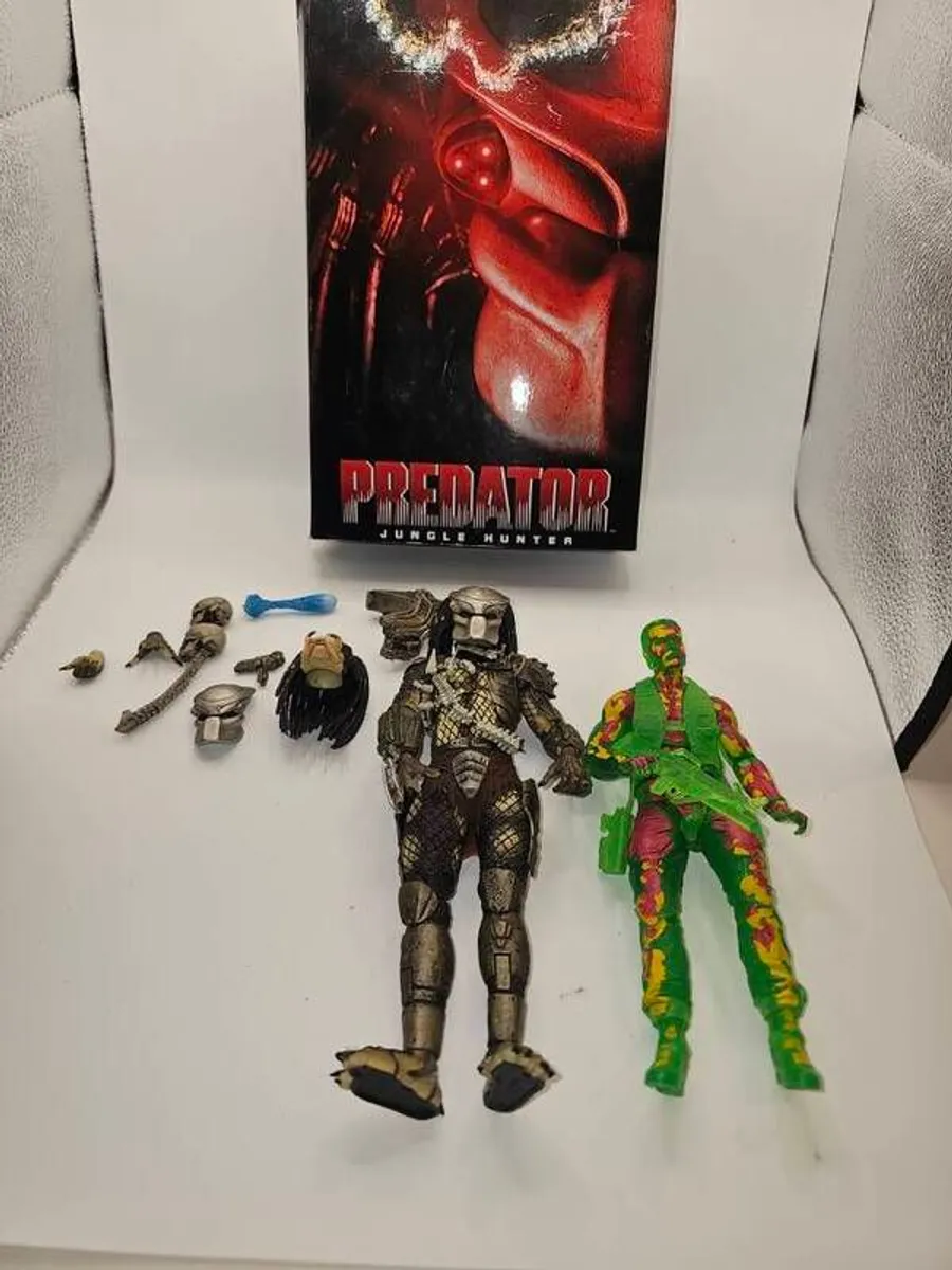 NECA PredatorJungle Hunter Dutch Camo Vintage Kenner Pred - Image 2