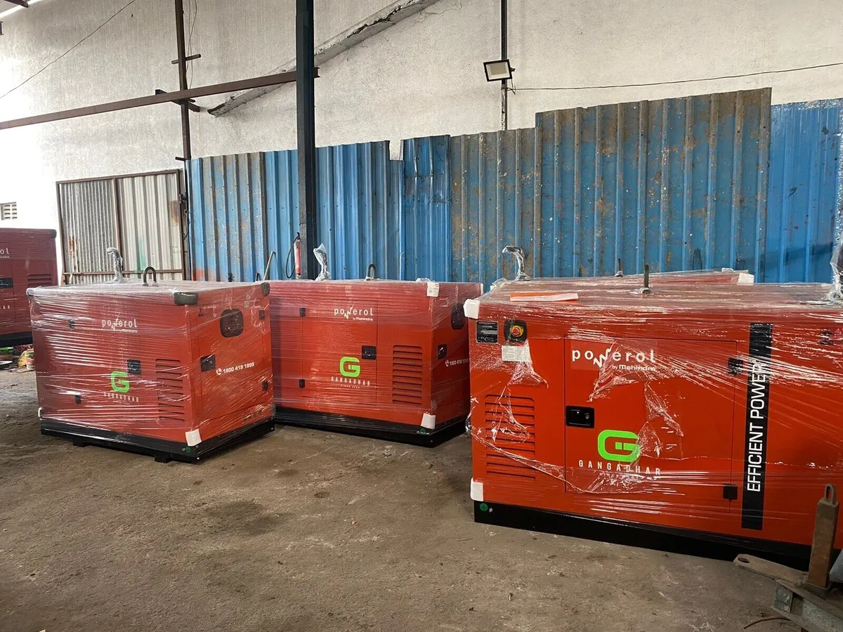 3 brand new key start diesel generators 15kva - Image 2