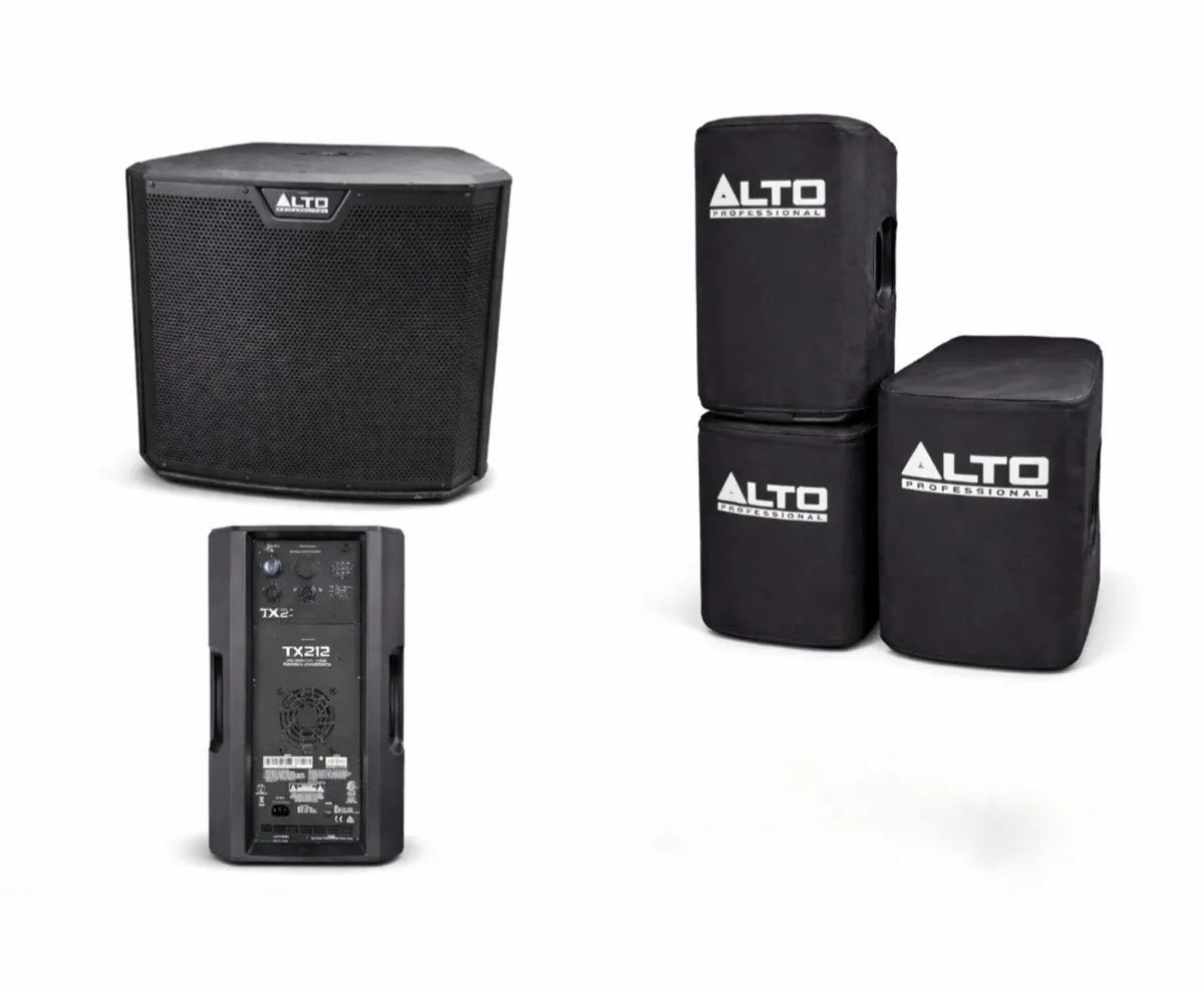 Alto Tx212 Speakers (Pair) & Ts212s - Image 1