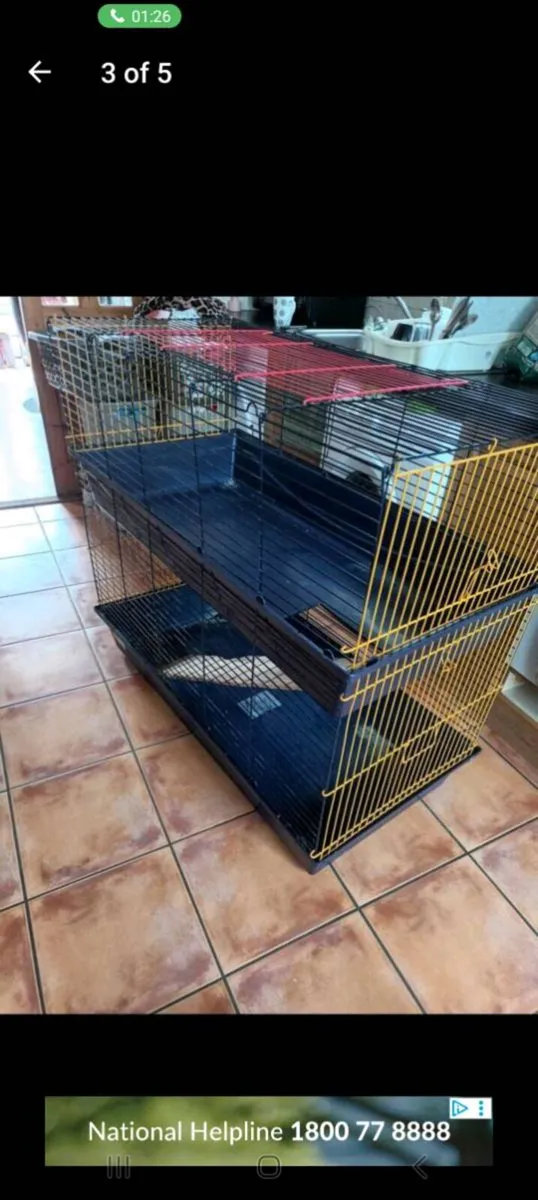 Cage and accessories - Image 2