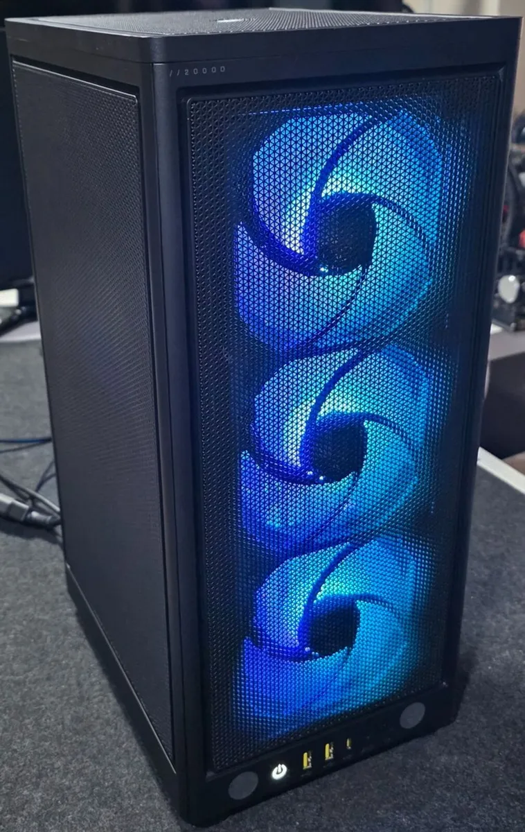 Corsair 2000 RGB Mini i5-11Gen RTX4060 Gaming PC - Image 1