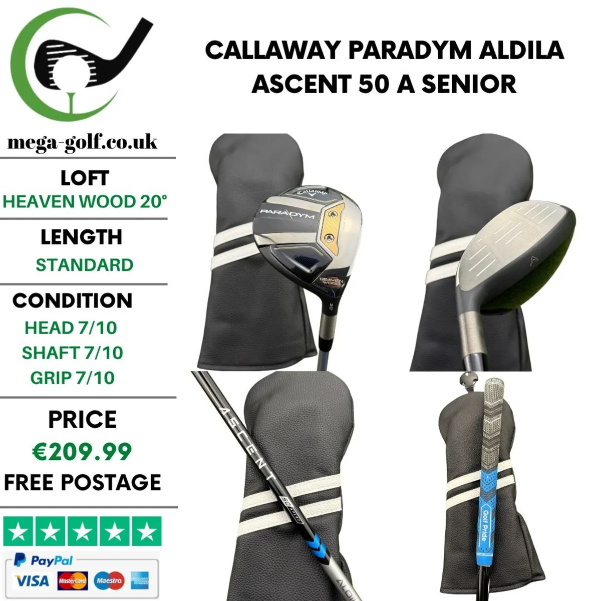 Callaway Paradym Heaven Wood 20° / Senior - Image 1