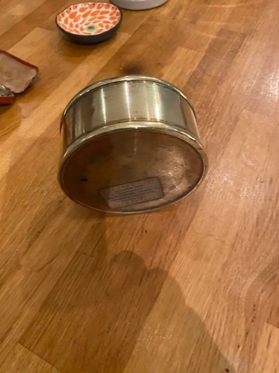 Antique Brass Ships Barometer - Image 4