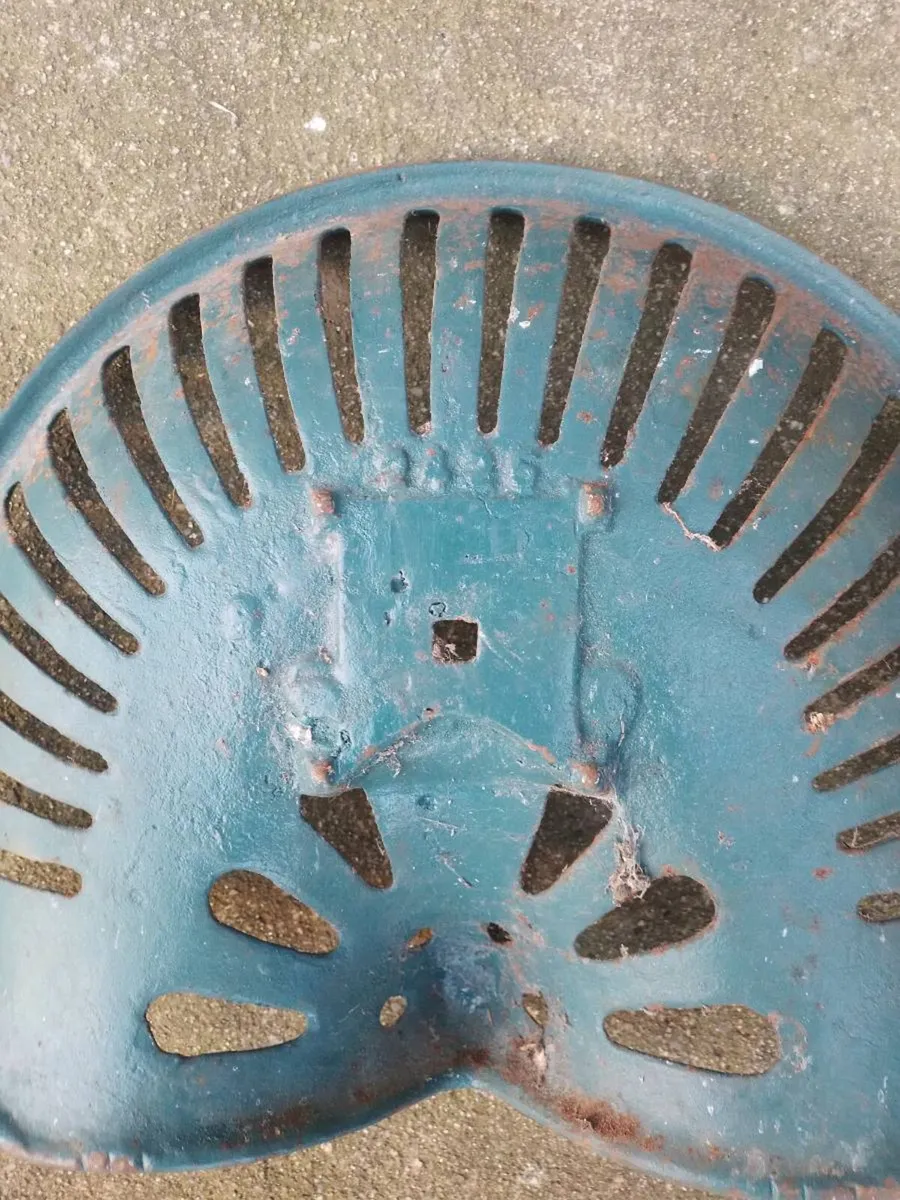 Old cast iron seat - Image 1
