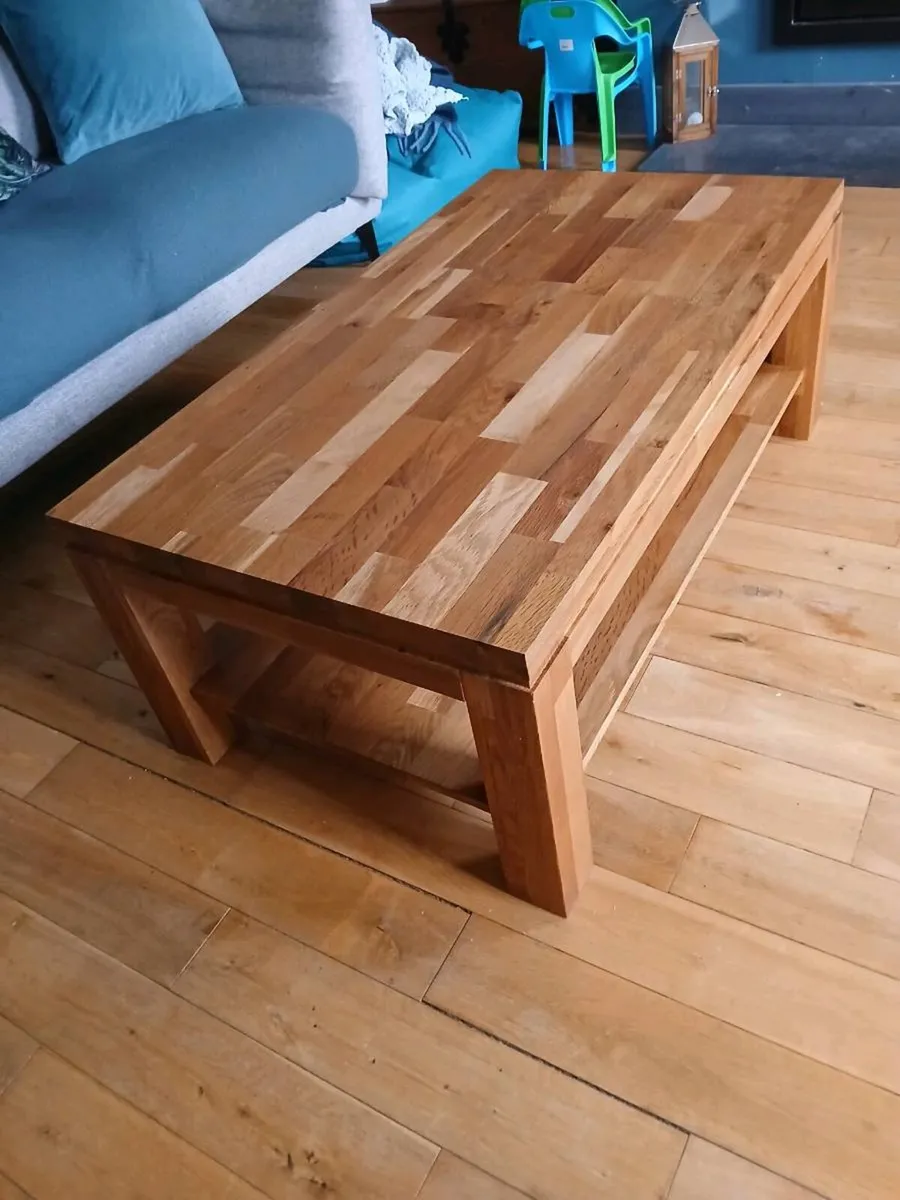 Coffee Table and Lamp Table oak - Image 4