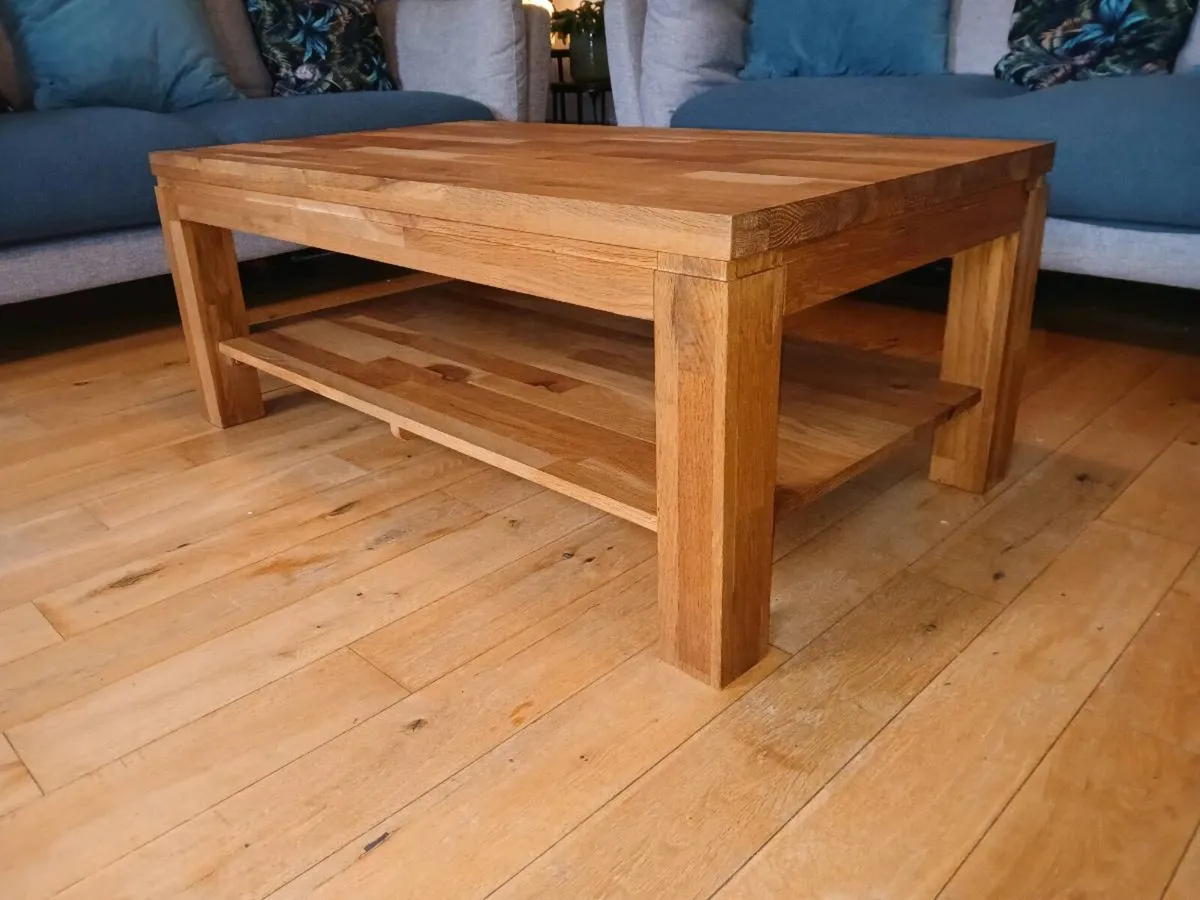 Coffee Table and Lamp Table oak - Image 2
