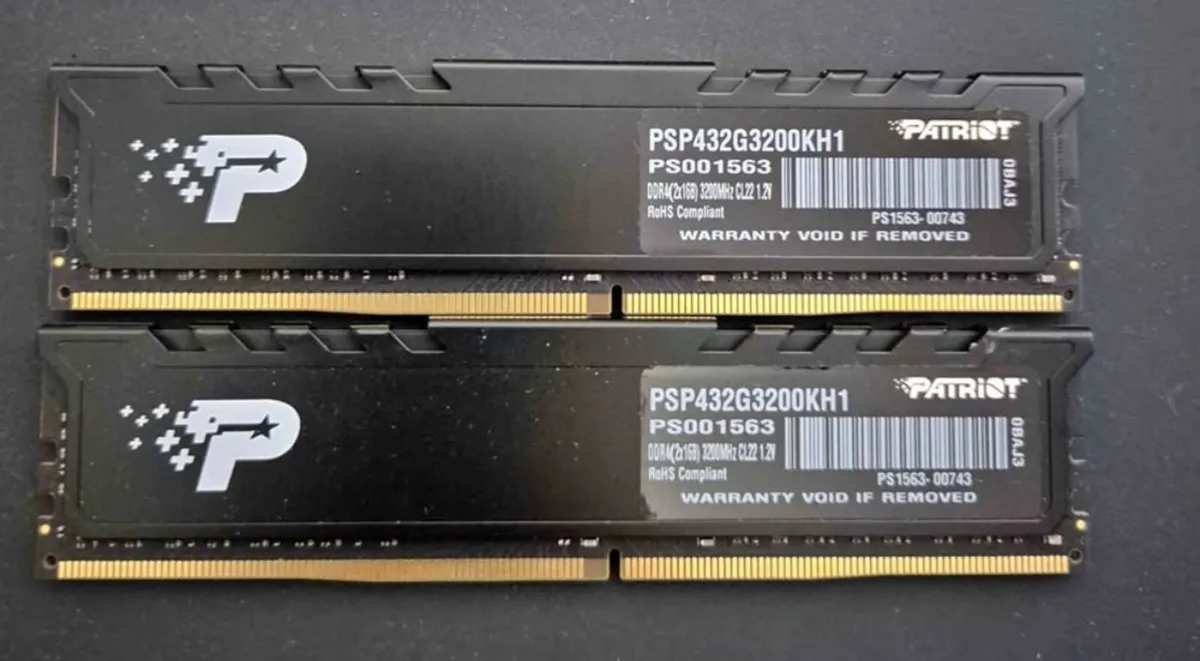 Patriot Signature Line Memory  SL 32GB 3200  RAM
