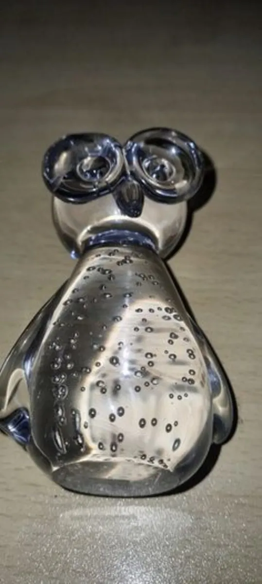 Retro Bubble Glass Owl - Image 4