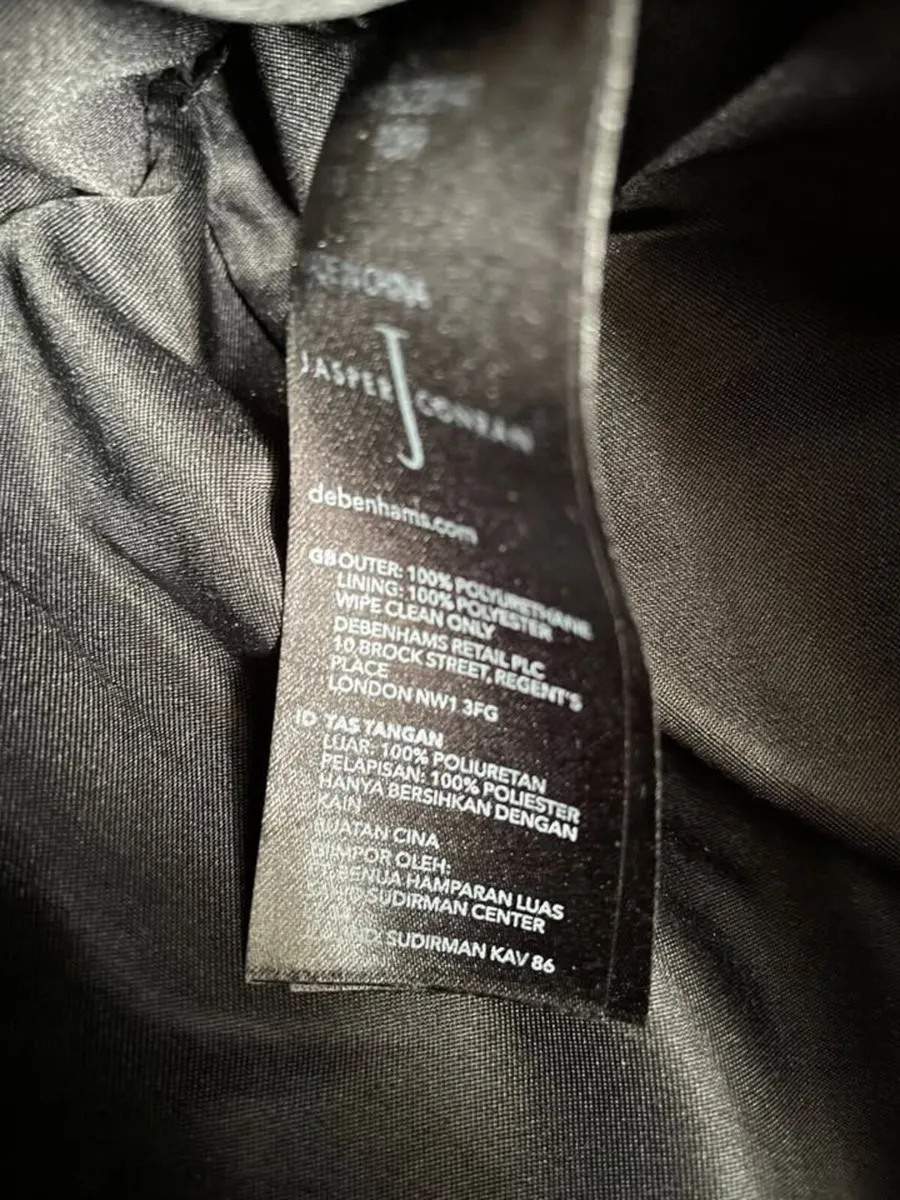 Jasper Conran Grey Tote Bag - Image 2