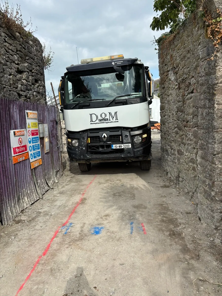 Looking for 4 axle mixer driver