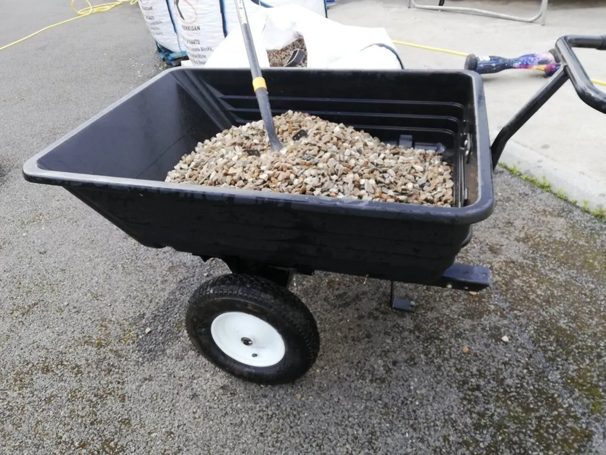 Quad / Lawnmower Wheelbarrow Trailer Free Delivery - Image 2