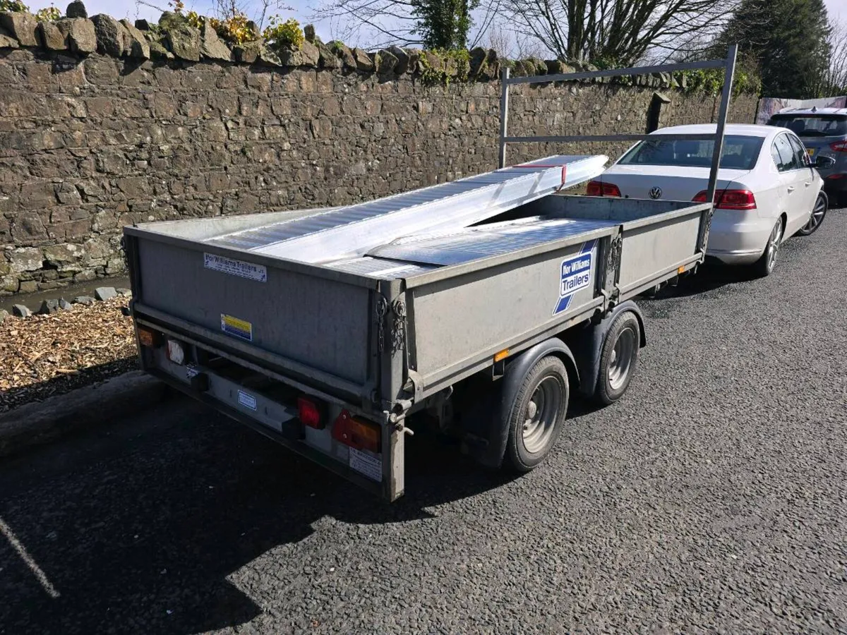 10ft ifor williams builders dropside trailer - Image 2