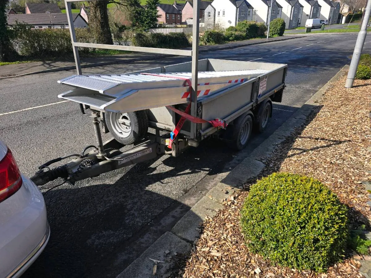 10ft ifor williams builders dropside trailer - Image 4
