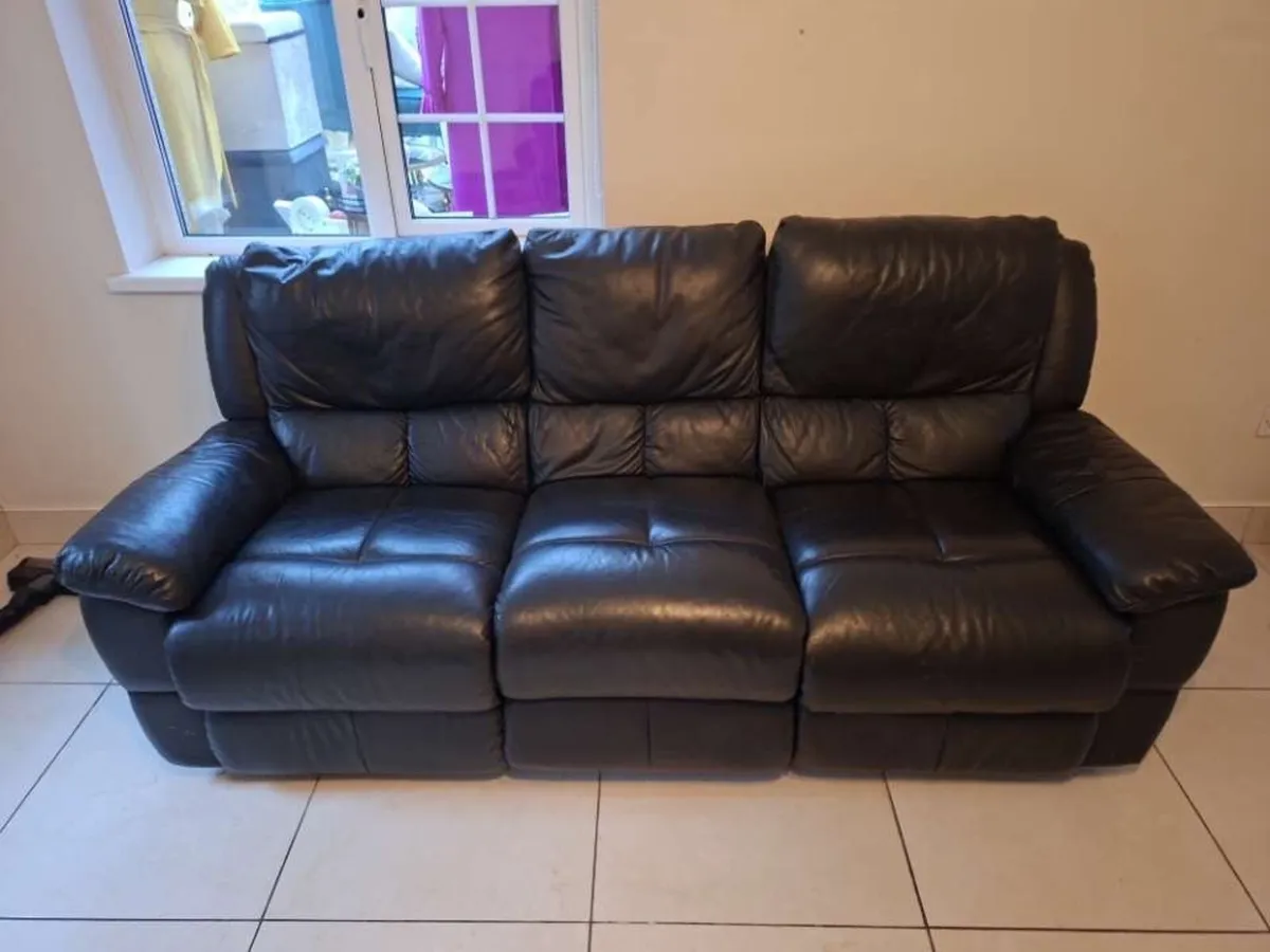 Three seater and two seater recliner couches - Image 1