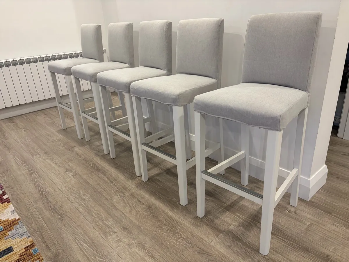 Set of 5 High Stools - Image 1