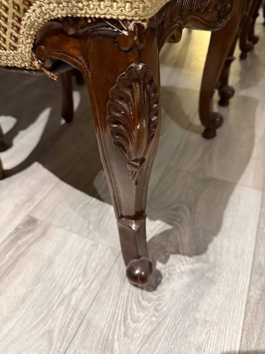 Georgian Style Dining Chairs - Image 4