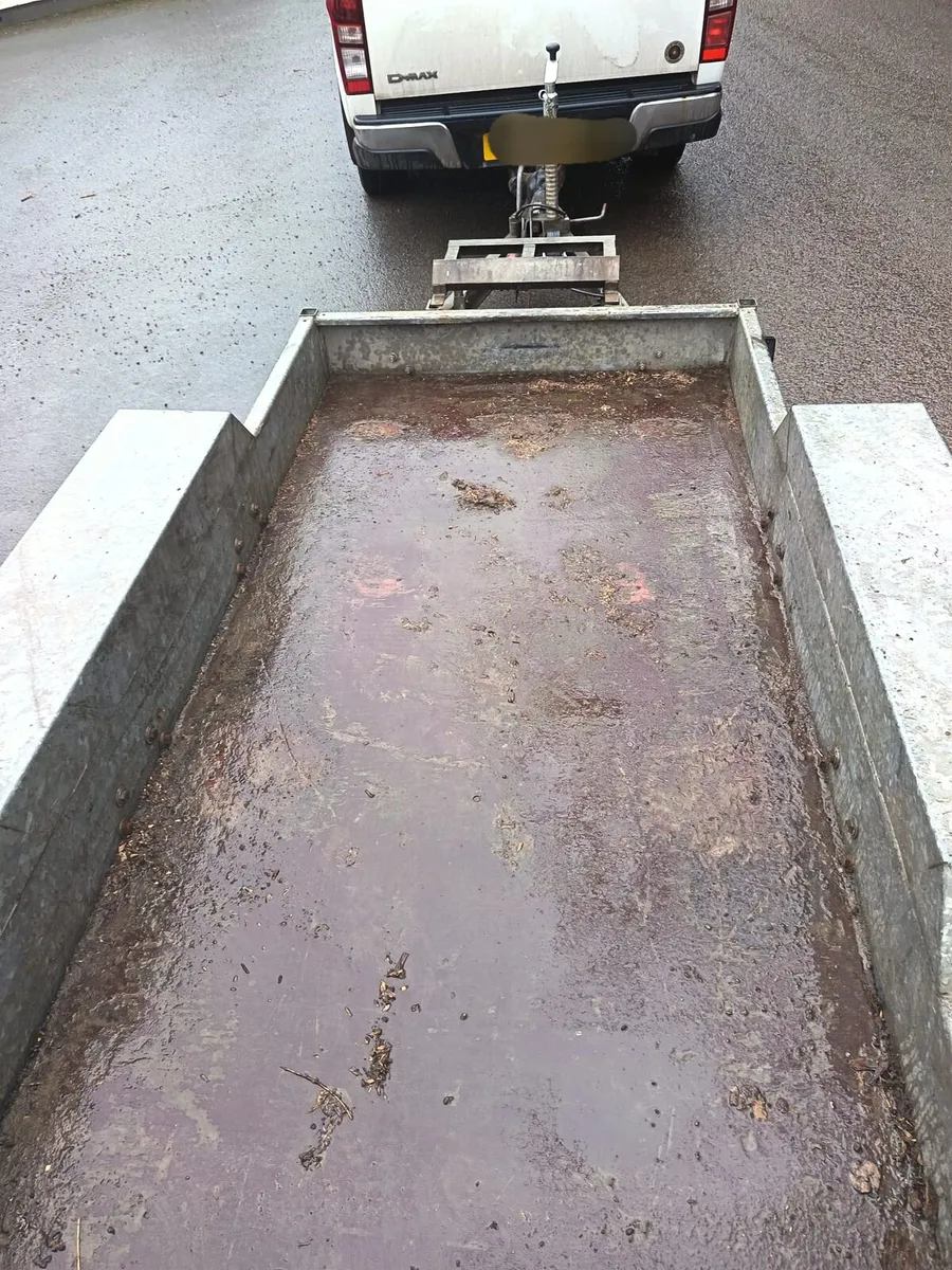 8x4ft indespension plant trailer 2ton diggers - Image 3