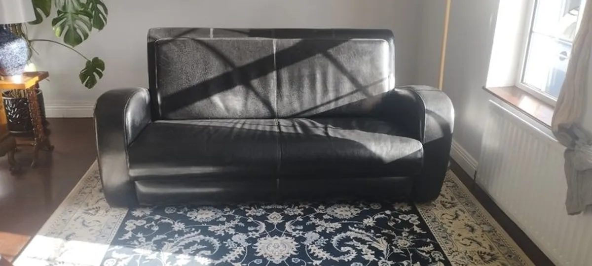 leather sofa - Image 1