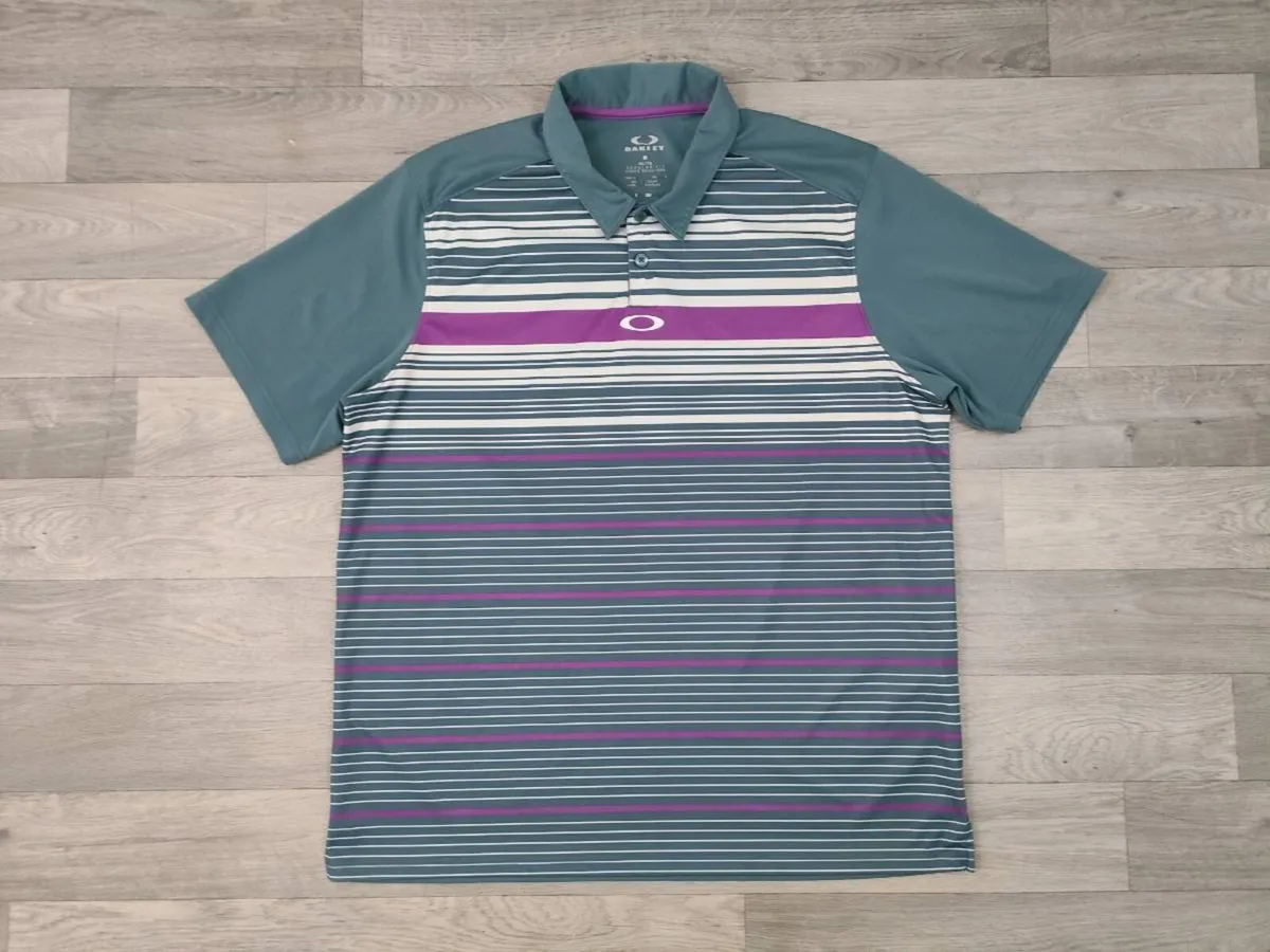 Oakley Golf Polo Shirt Mens XL - Image 1