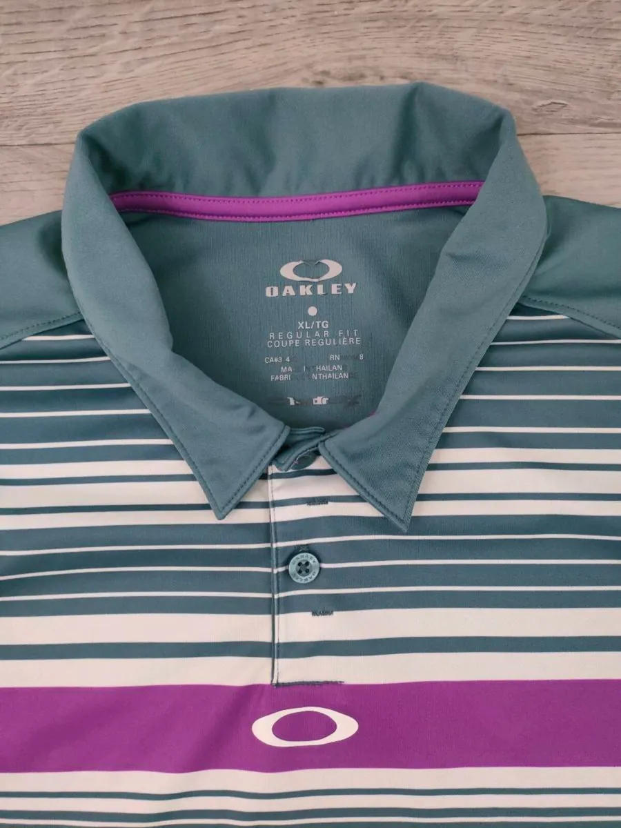 Oakley Golf Polo Shirt Mens XL - Image 3