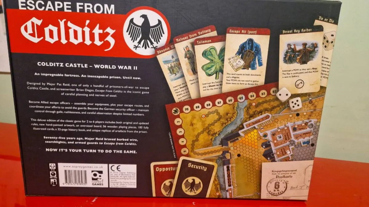 Board Game : Escape from Colditz - Image 2