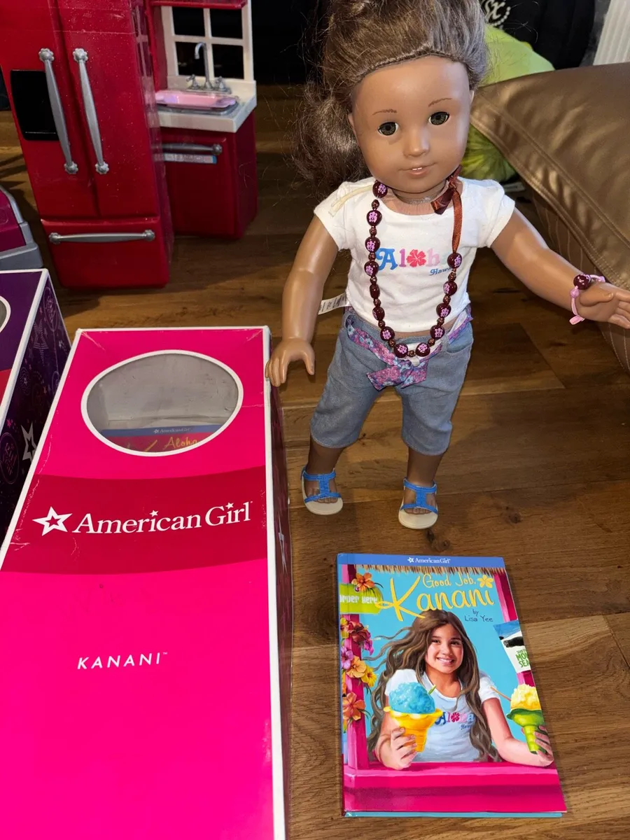 American Girl Doll with matching books - Image 3