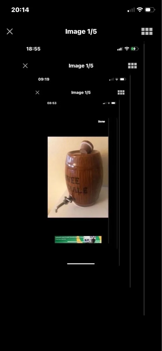 Ceramic Drinks Barrel - Image 1