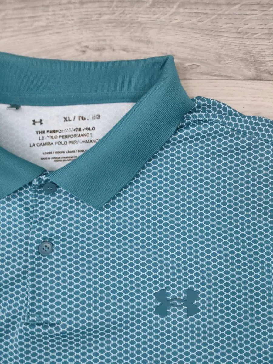 Under Armour The Playoff Golf Polo Shirt Mens XL - Image 3