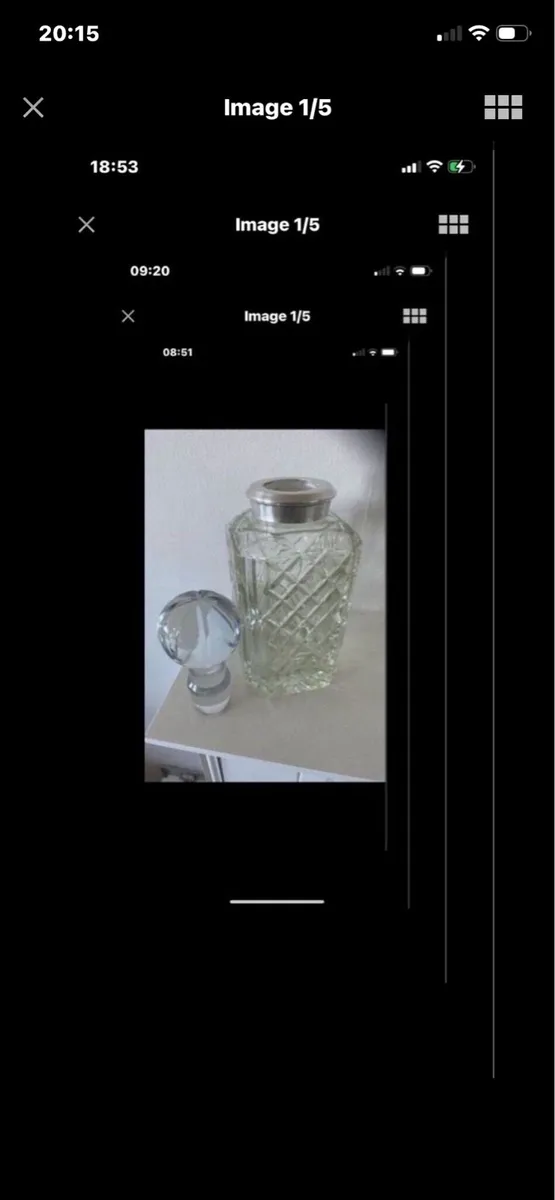 Heavy Crystal Decanter - Image 1