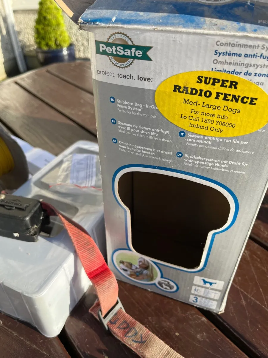 Dog Radio Fence- Wire underground - Image 1