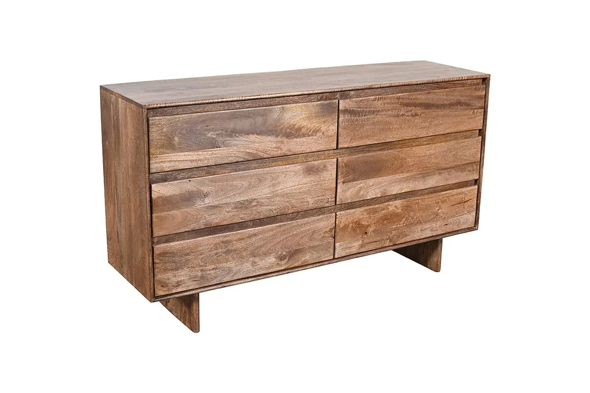 Karma 6 Drawers  Wooden Chest - Image 2