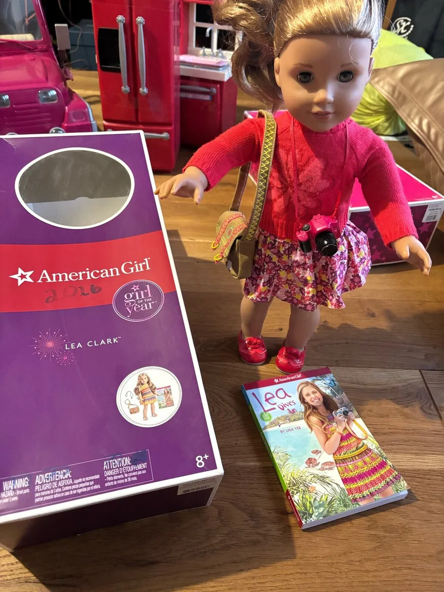 American Girl doll with matching book - Image 4