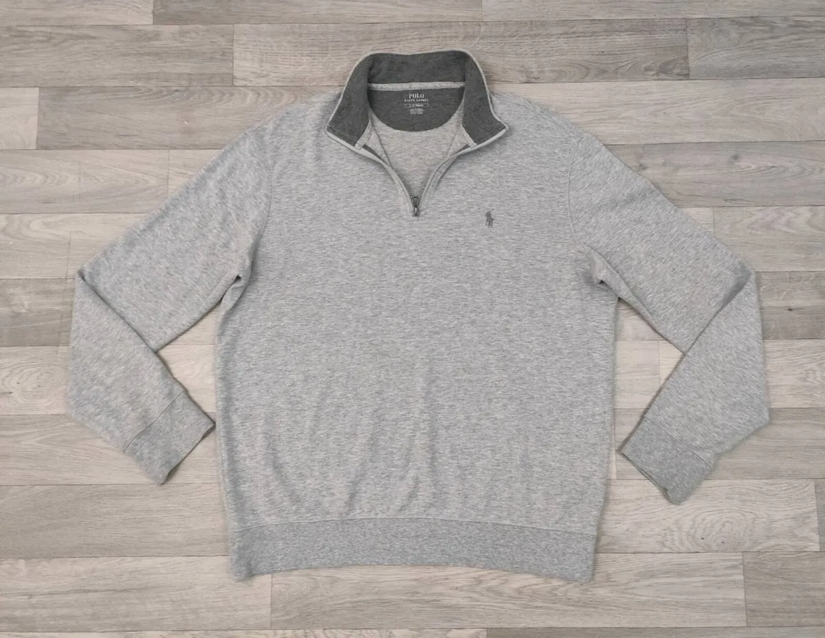 Polo Ralph Lauren Half Zip Jumper Mens L/XL - Image 1