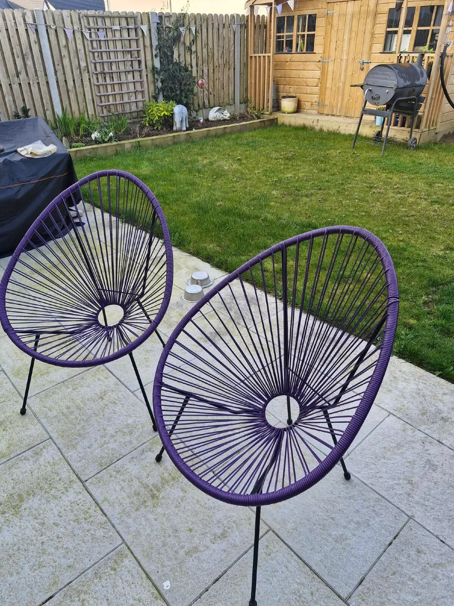 Garden chairs - Image 1
