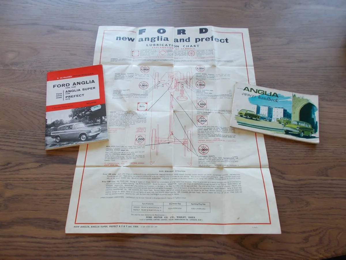 Ford Anglia Books - Image 1