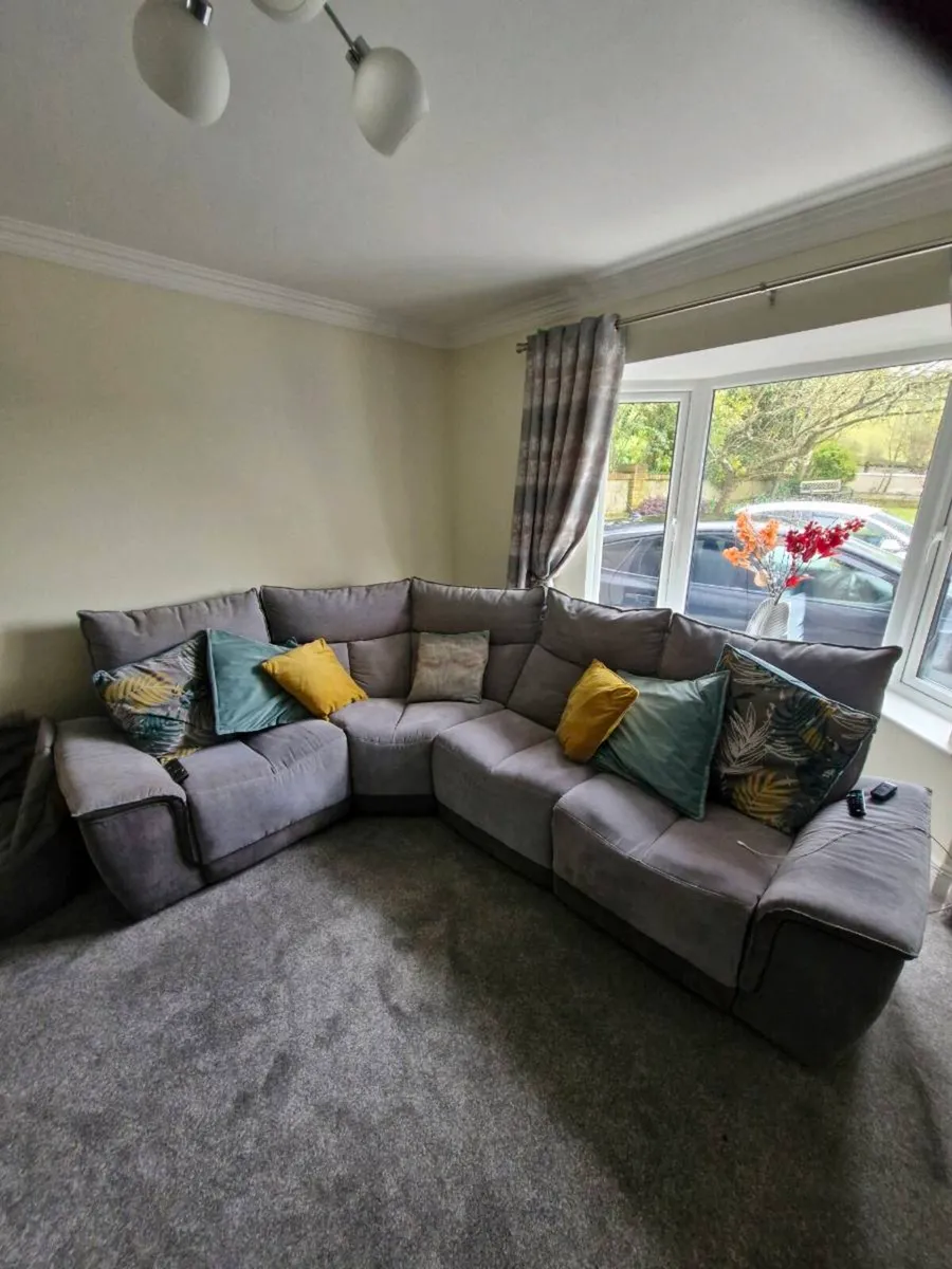 Reclining Couch & Recliner, Fully Electric - Image 1