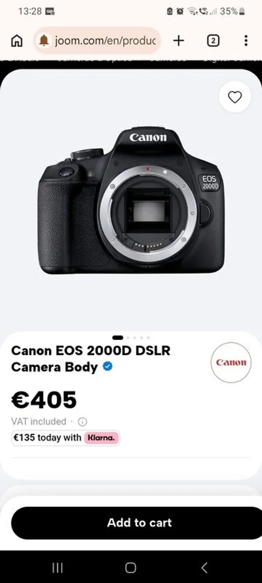 Canon EOS 2000D Body + 18-200mm IS kit - Image 2