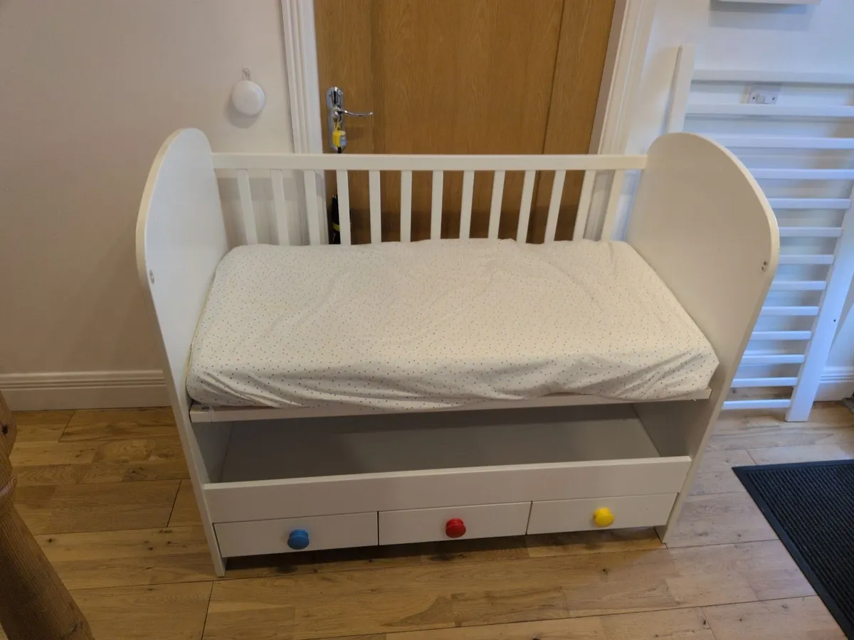 Ikea Gonatt 60x120cm Cot - Image 1