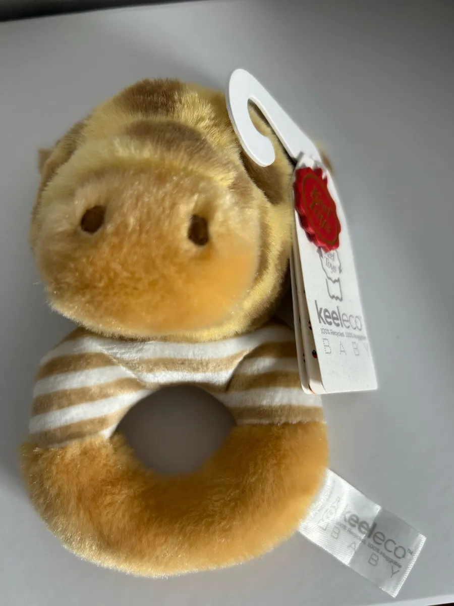 baby Giraffe Ring Rattle New - Image 2