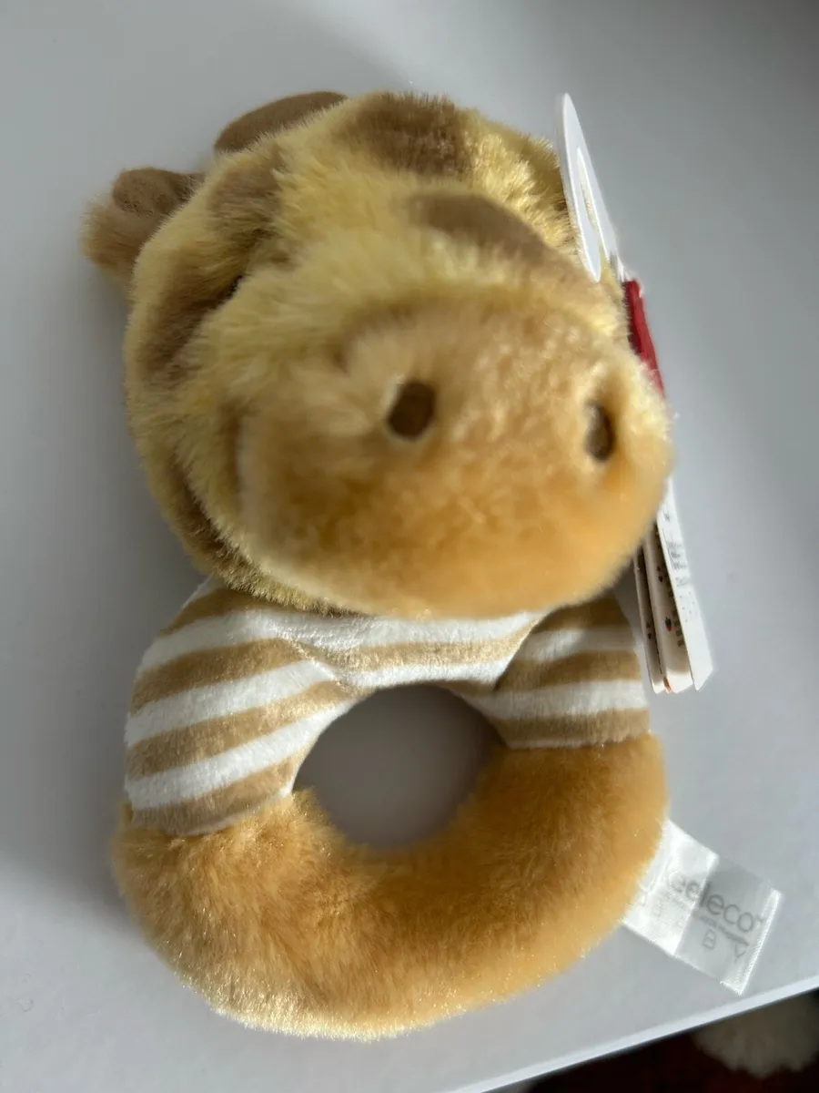 baby Giraffe Ring Rattle New - Image 3