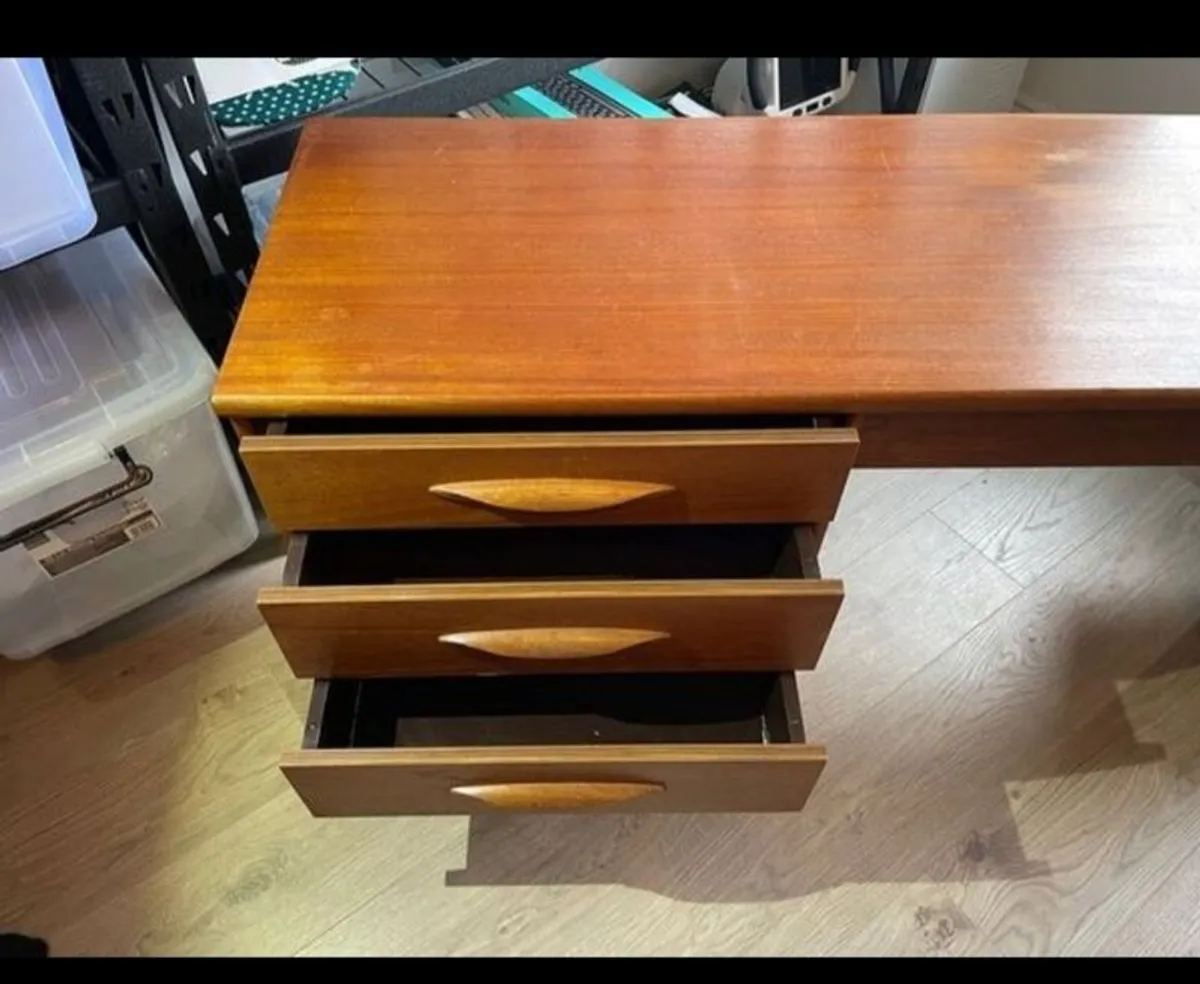 Mid century desk - Image 3