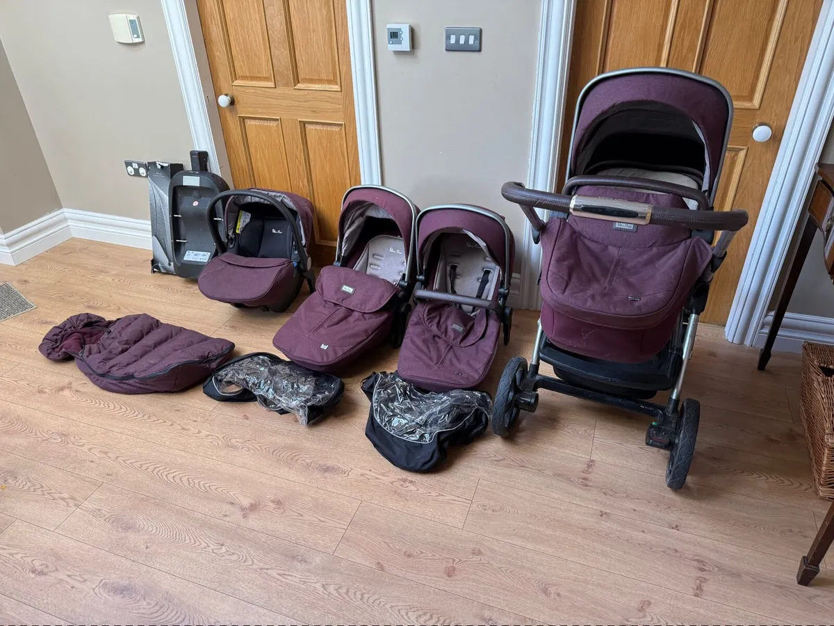 Silver Cross Wave Claret Bundle - Image 3