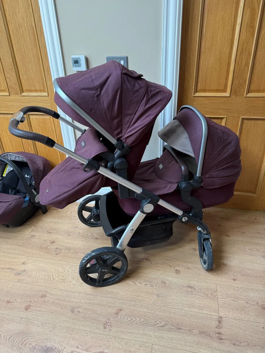 Silver Cross Wave Claret Bundle - Image 1