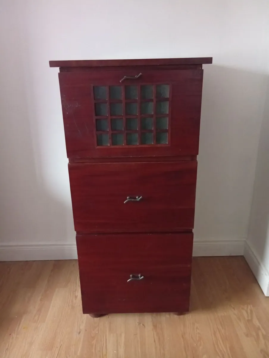 Oak Solid Quality Sturdy Roomy Tollboy - Image 3