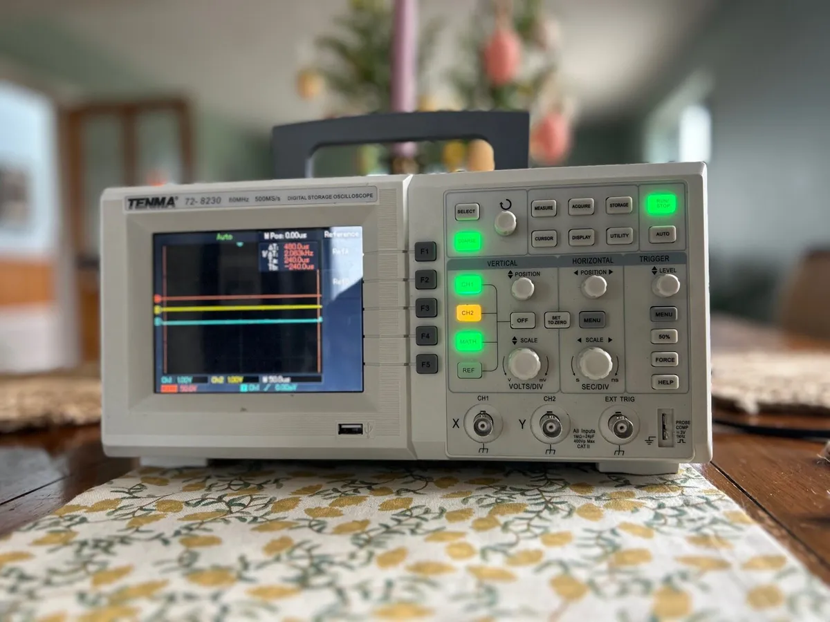 Tenma 72 8230 digital storage oscilloscope - Image 1
