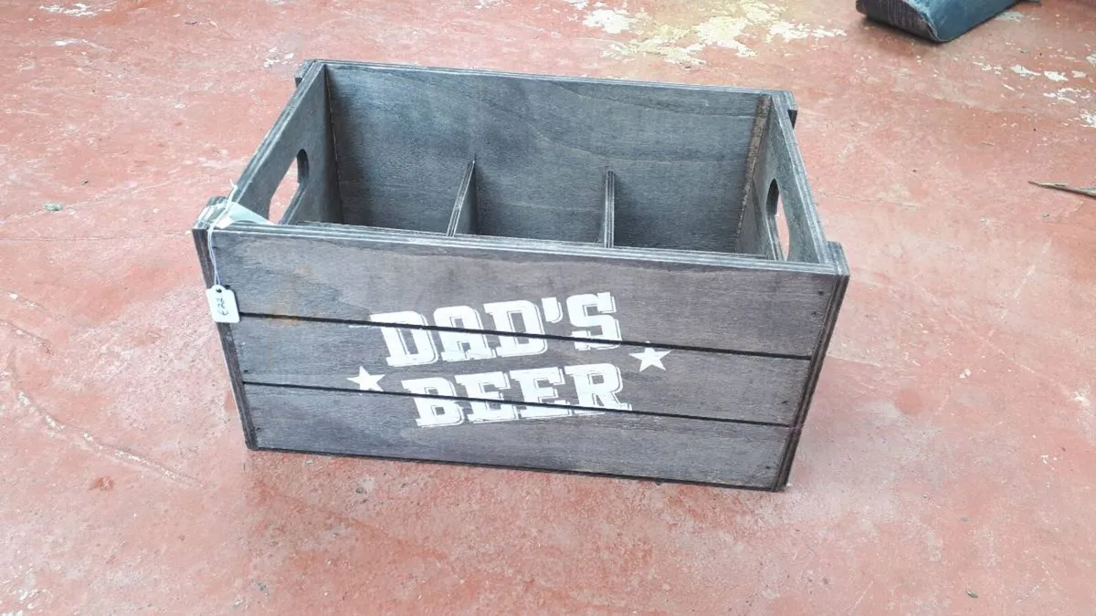 Wooden Beer Crate