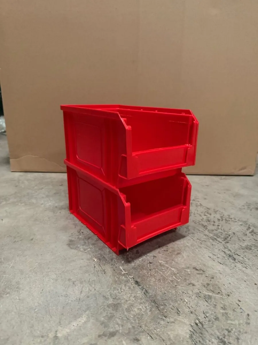 Pack of 38x storage lin bins - Image 1