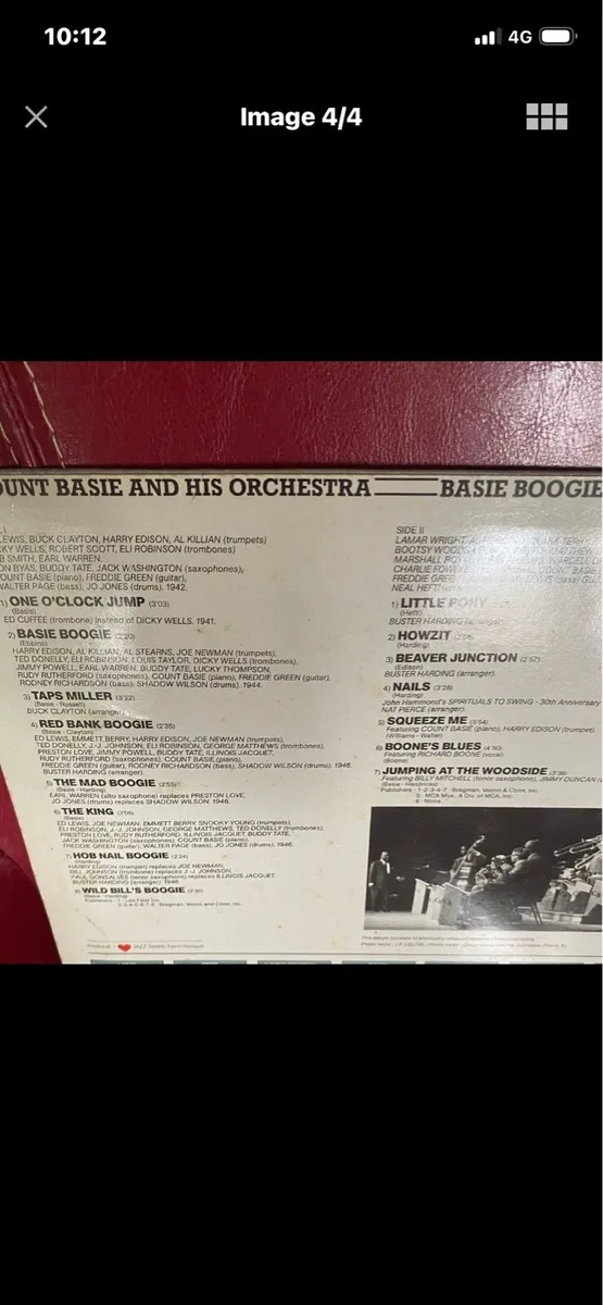 Vintage Vinyls- Jazz & Blues - Image 4