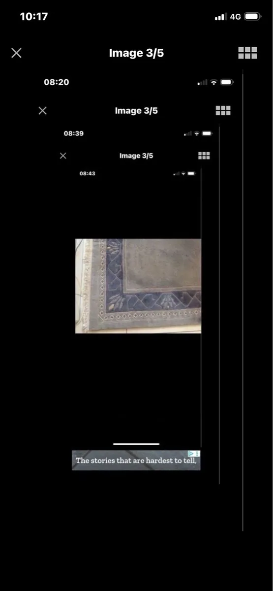 Hand Made Nepalese Carpet - Image 3